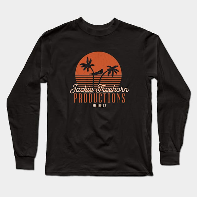 Jackie Treehorn Productions - Malibu, CA - vintage logo Long Sleeve T-Shirt by BodinStreet